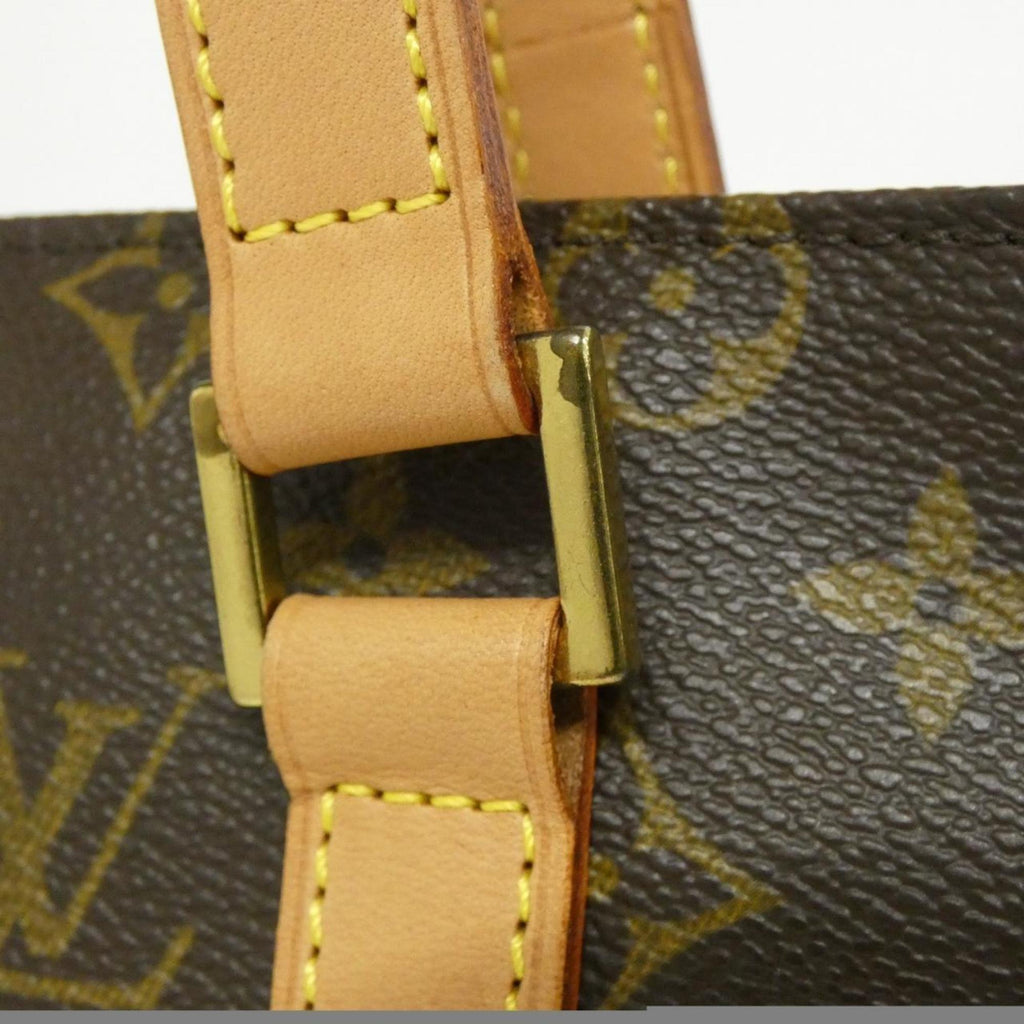 Louis Vuitton Marron Coated Canvas Handbag
