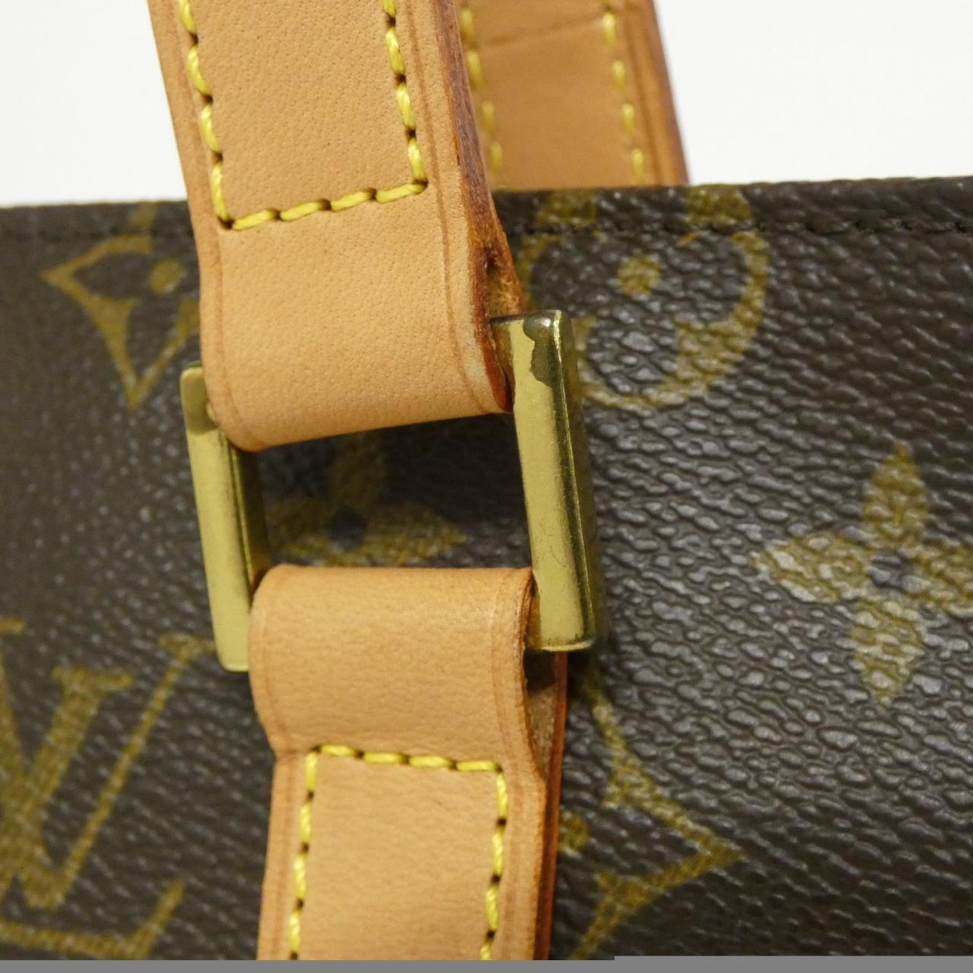 Louis Vuitton Marron Coated Canvas Handbag