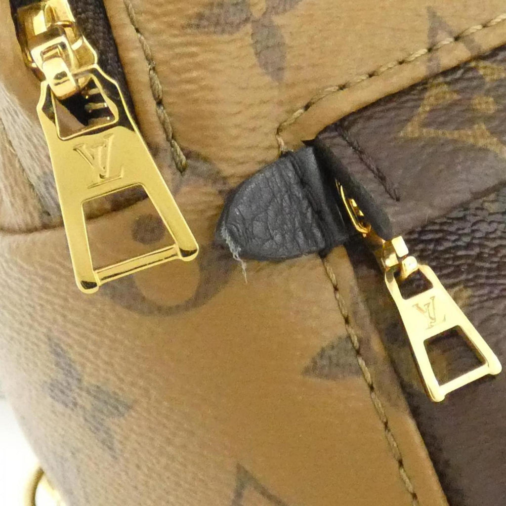 Louis Vuitton Marron Coated Canvas Backpack
