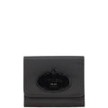 Prada Black Nylon Leather Wallet (Tri-Fold)