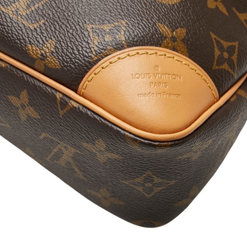 Louis Vuitton Monogram Brown Pvc Leather Shoulder Bag
