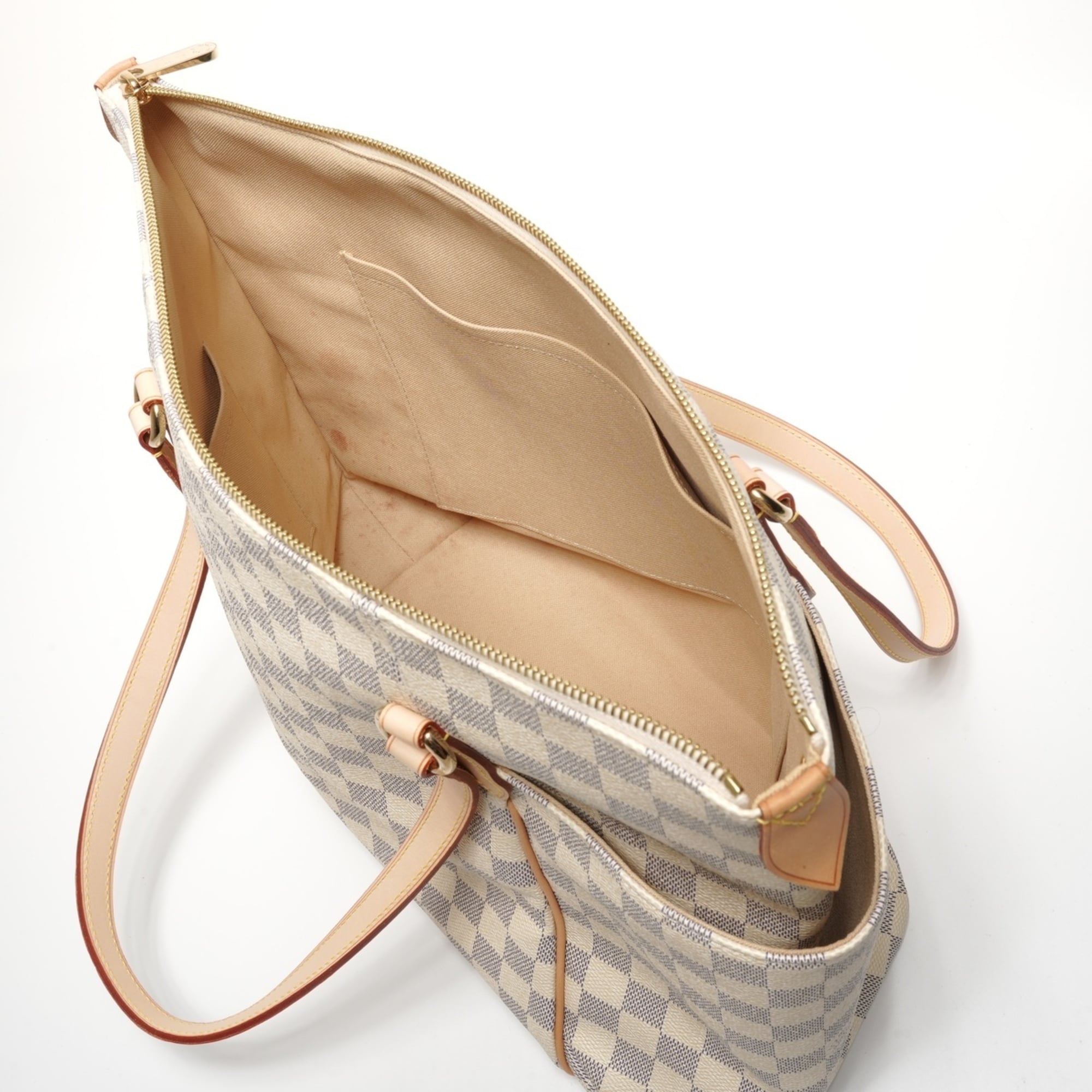 Louis Vuitton White Tote Bag