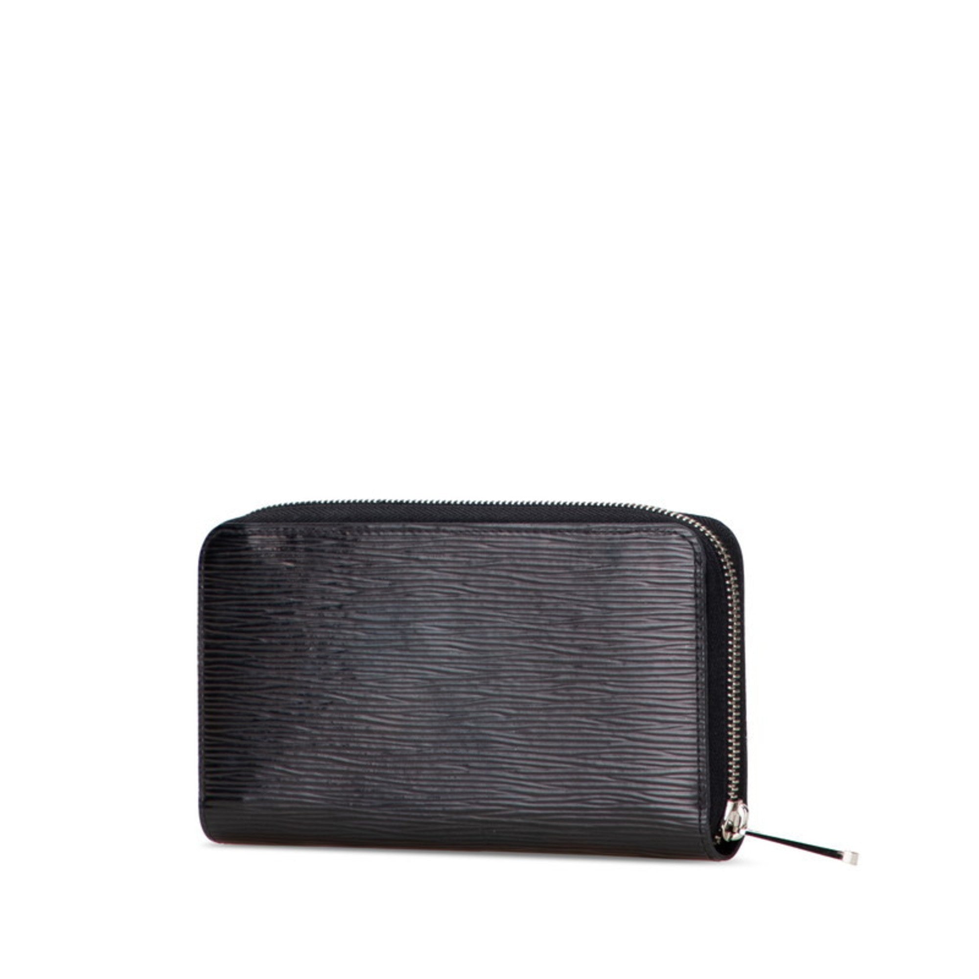 Louis Vuitton Epi Black Leather Long Wallet