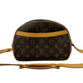 Louis Vuitton Brown Leather Pvc Pochette Shoulder Bag