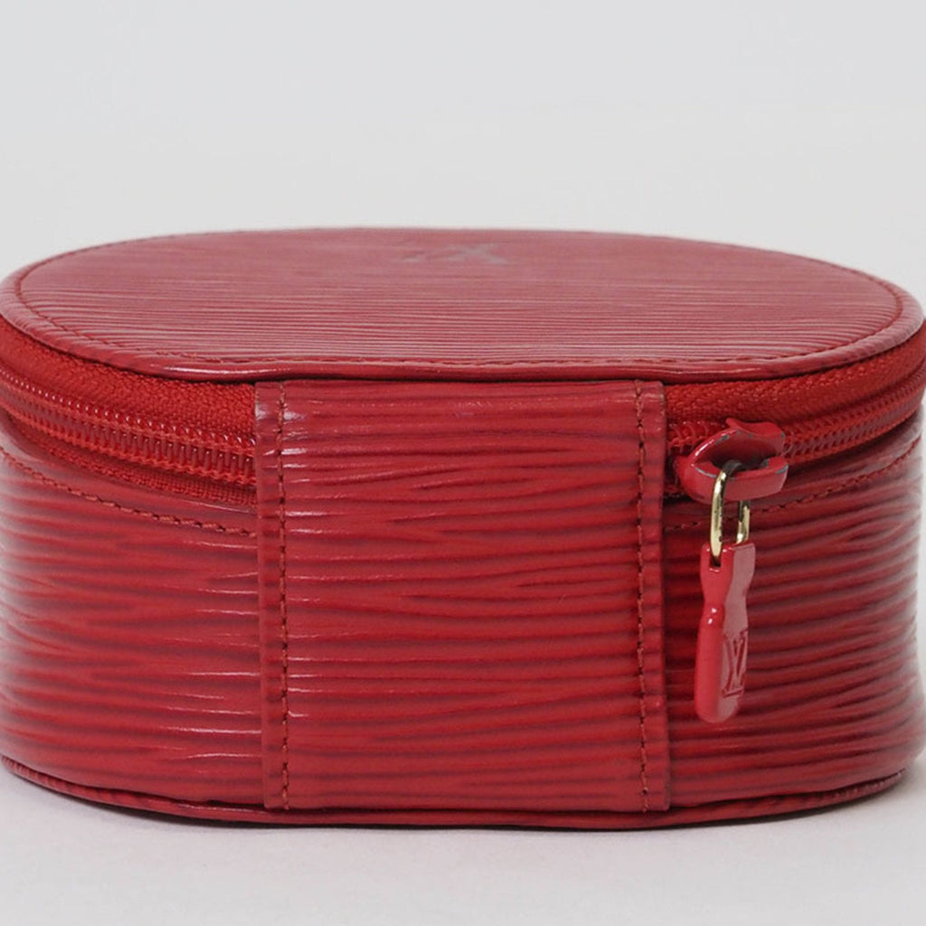 Louis Vuitton Castilian Red Epi Leather Pouch