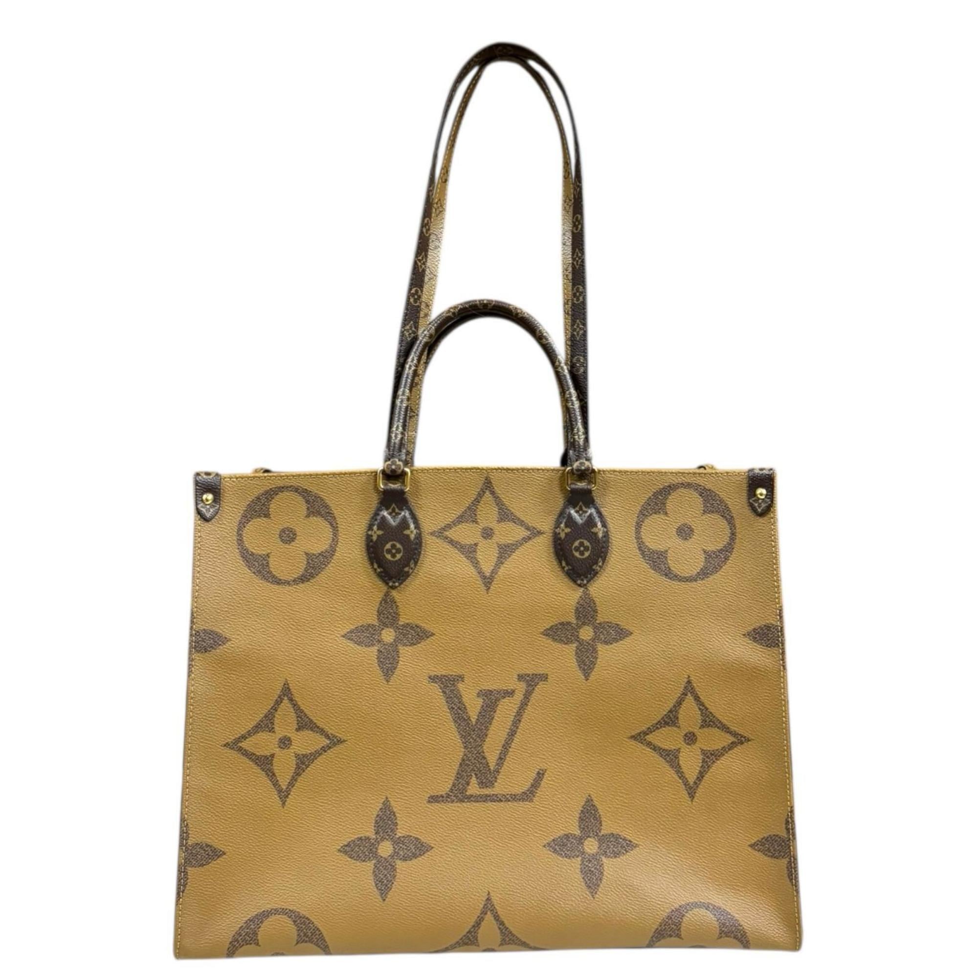 Louis Vuitton Monogram Brown Monogram Monogram Reverse Monogram Monogram Reverse Shoulder Bag