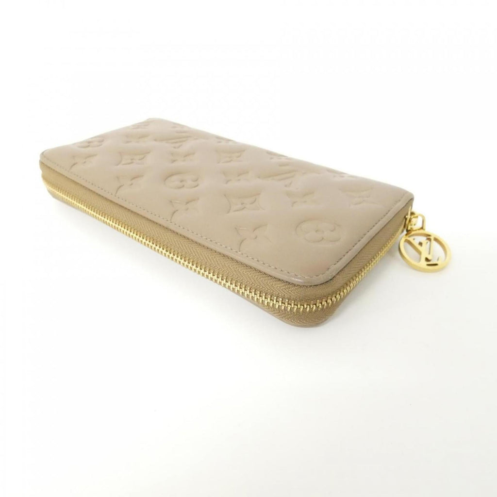 Louis Vuitton Taupe Leather Wallet