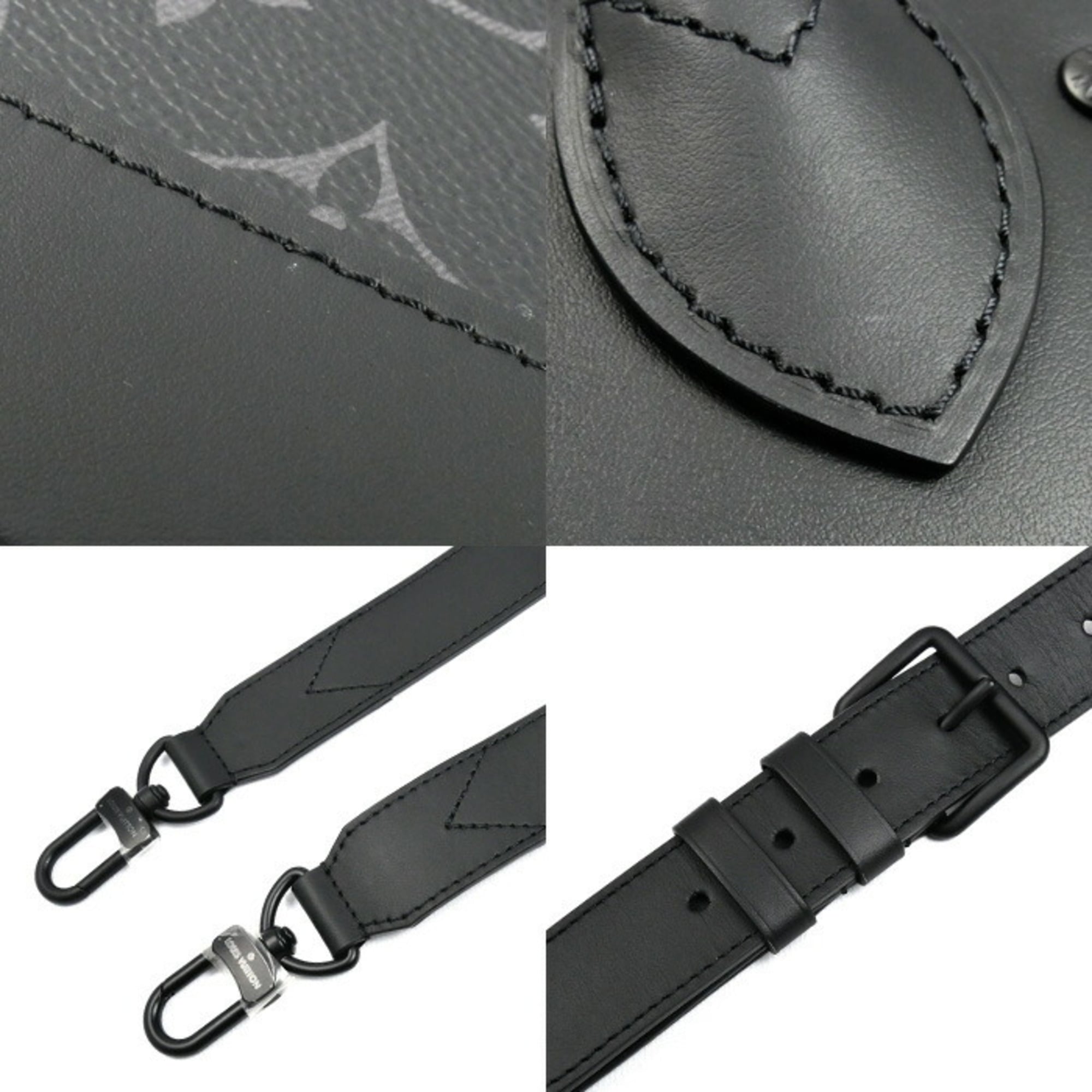 Louis Vuitton Black Monogram Eclipse Monogram Eclipse Shoulder Bag