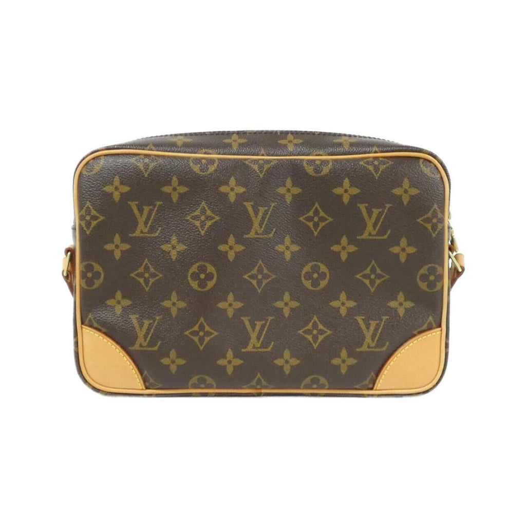 Louis Vuitton Brown Coated Canvas Shoulder Bag