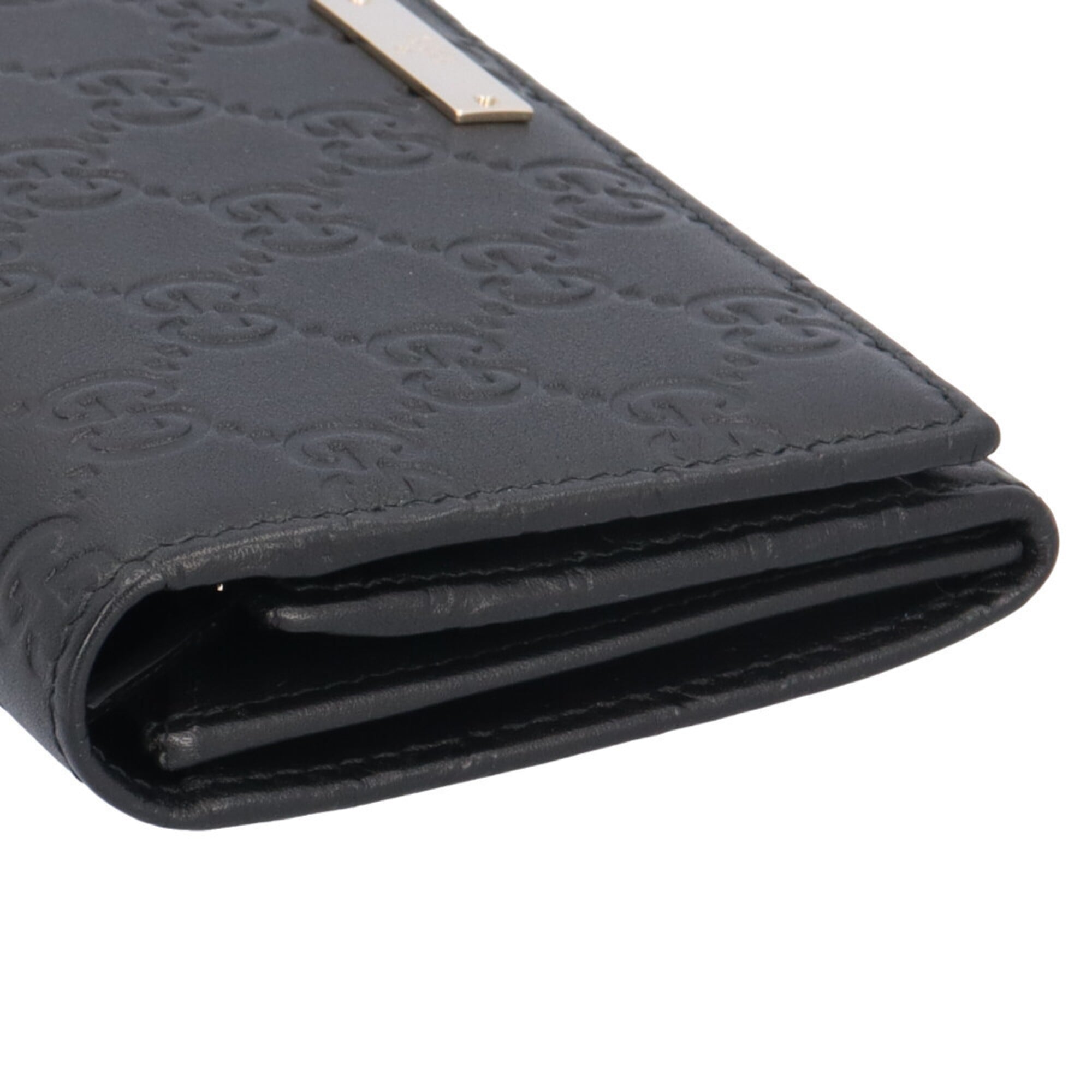 Gucci Black Leather Coin Purse/Coin Case (Pre-Owned)