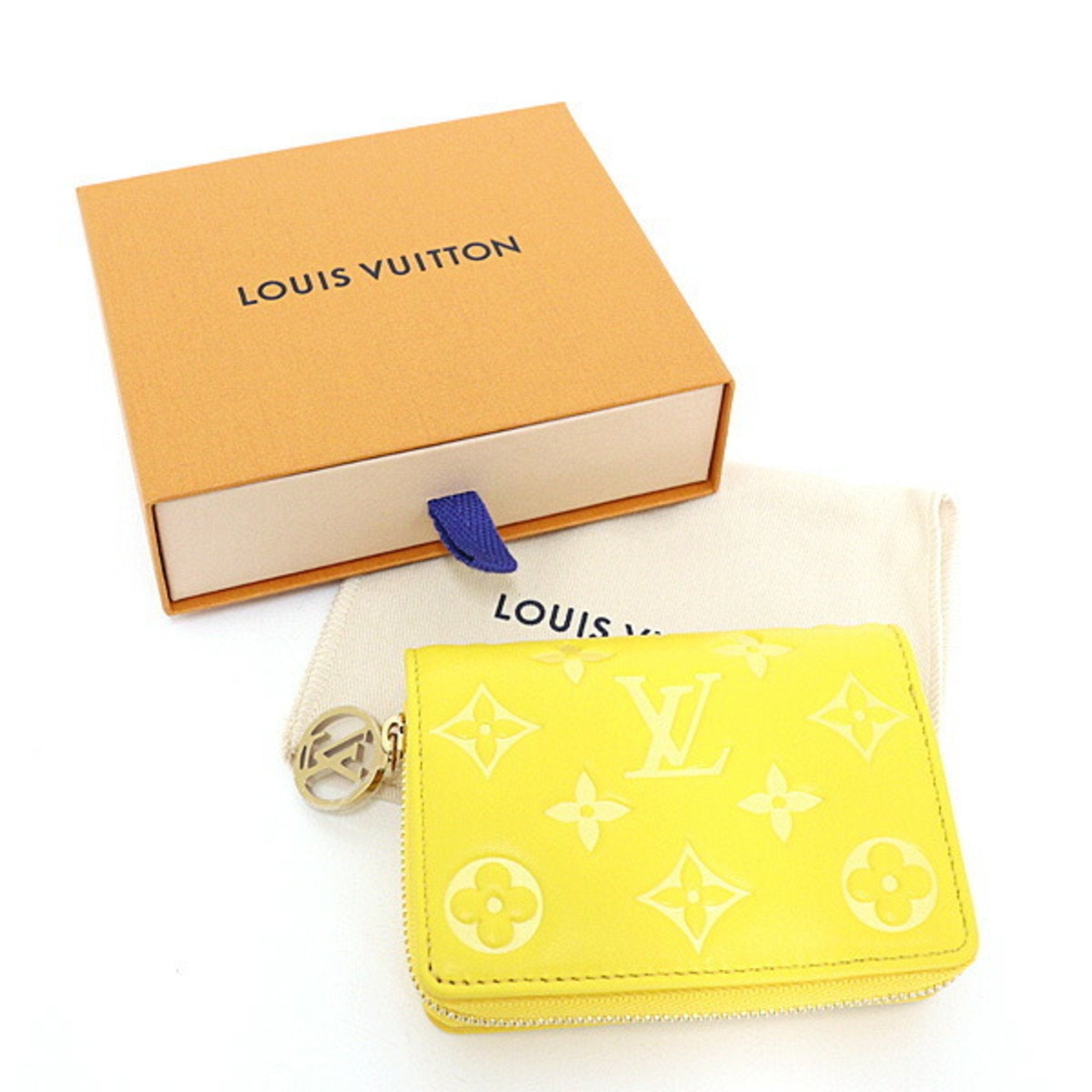 Louis Vuitton Yellow Monogram Empreinte Wallet
