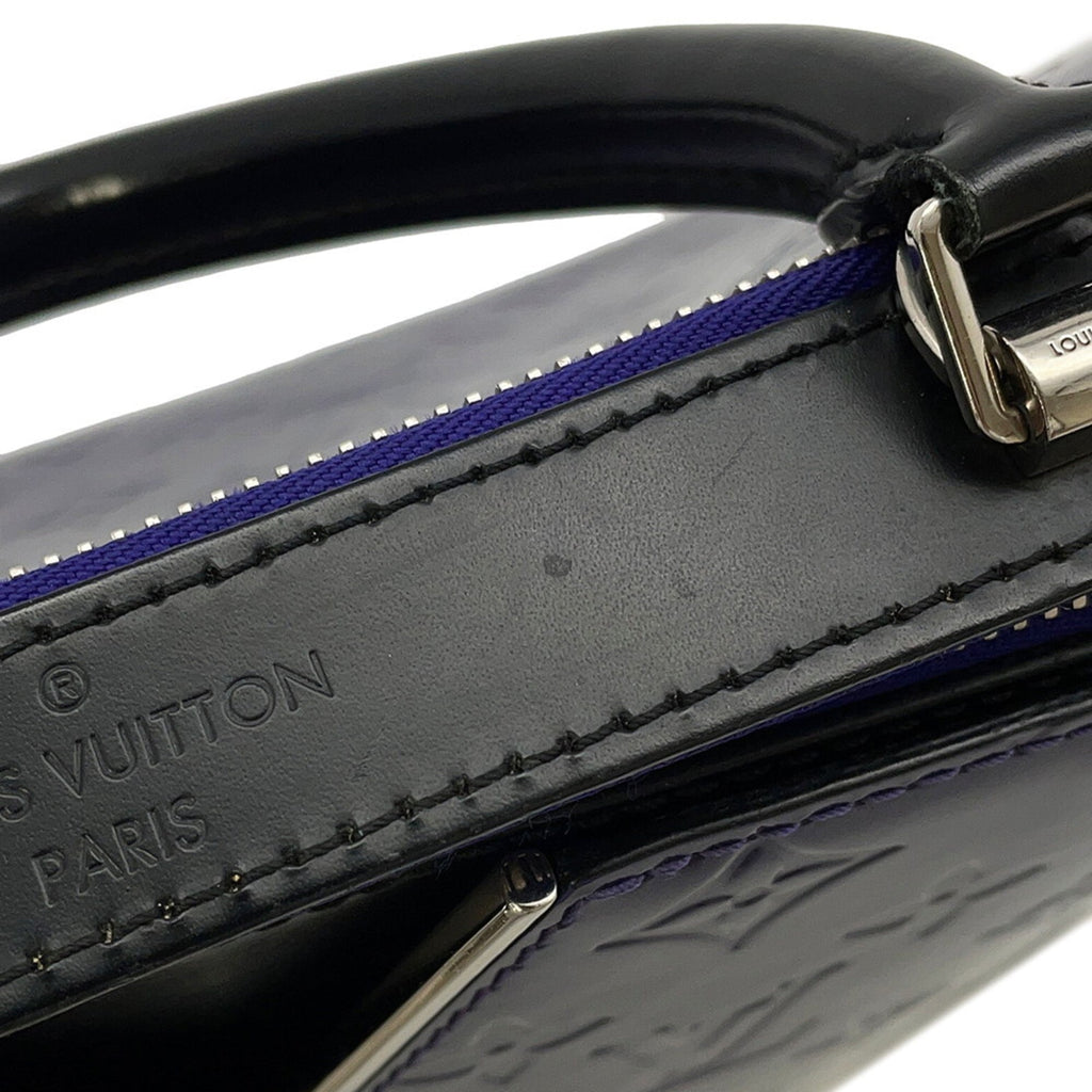 Louis Vuitton Monogram Noir Purple Monogram Vernis Handbag Shoulder Bag
