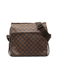 Louis Vuitton Damier Brown Pvc Leather Shoulder Bag
