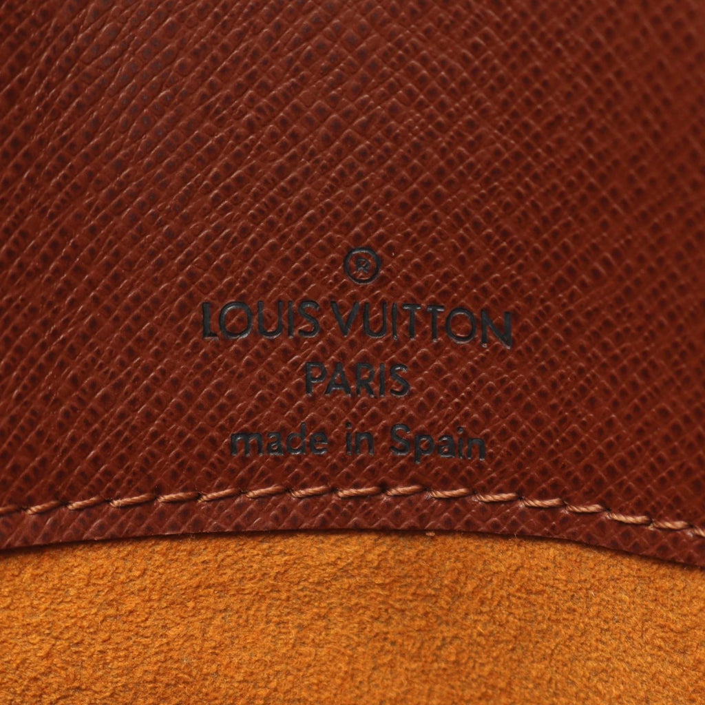 Louis Vuitton Brown Coated Canvas Pvc Monogram Leather Shoulder Bag