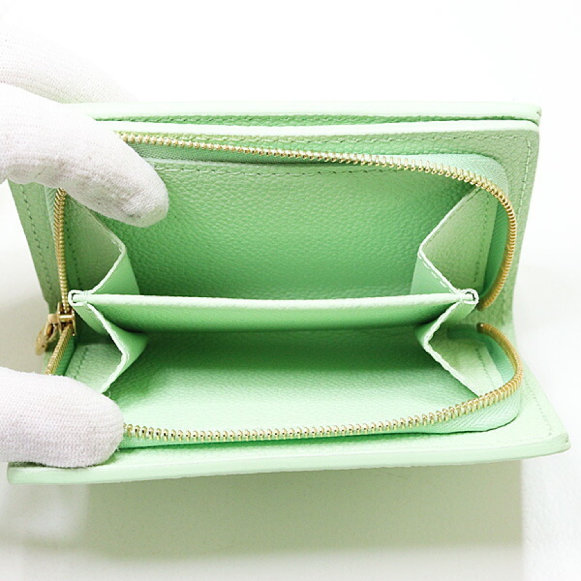 Louis Vuitton Green Multi-Color Monogram Empreinte Wallet