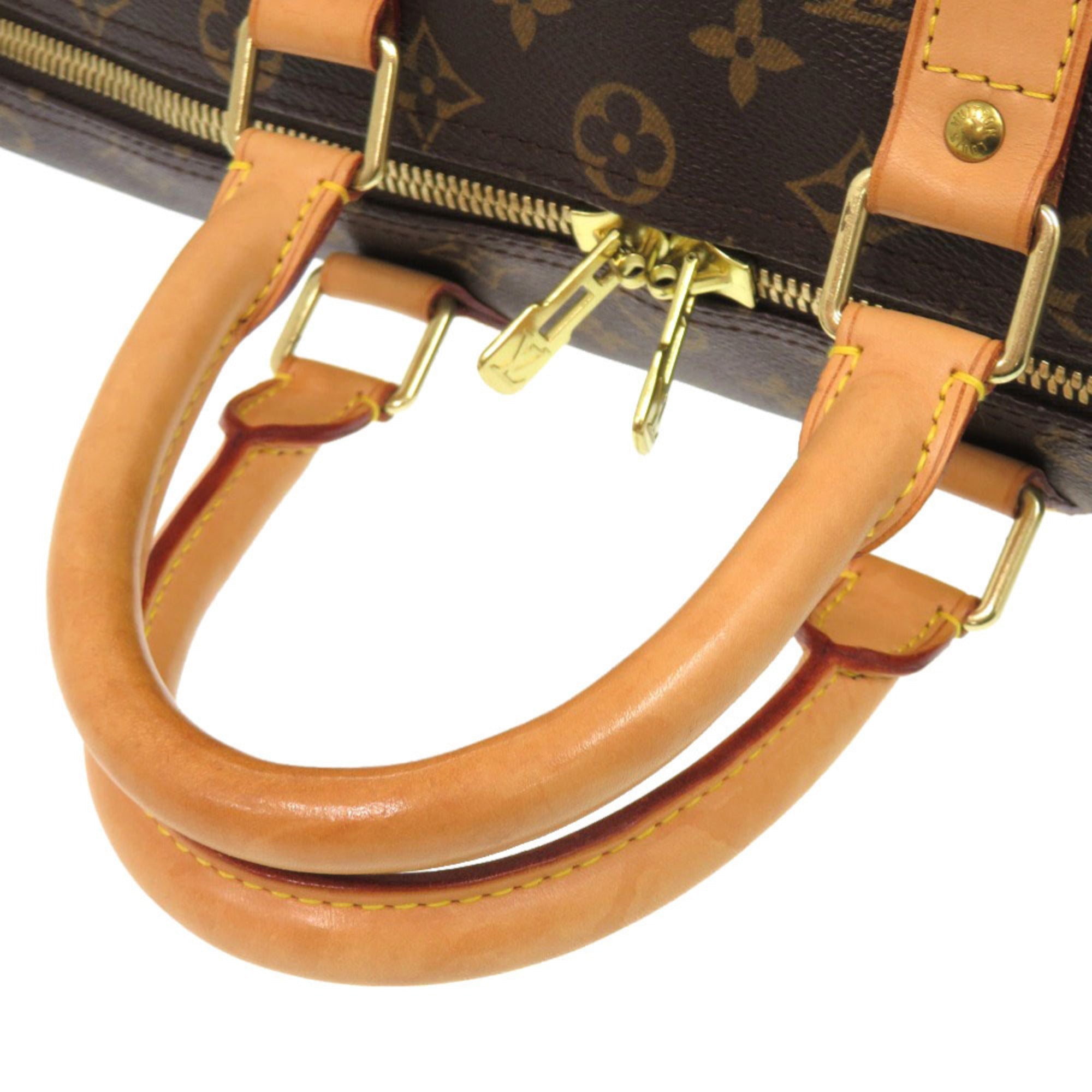 Louis Vuitton Brown Monogram Monogram Boston Bag