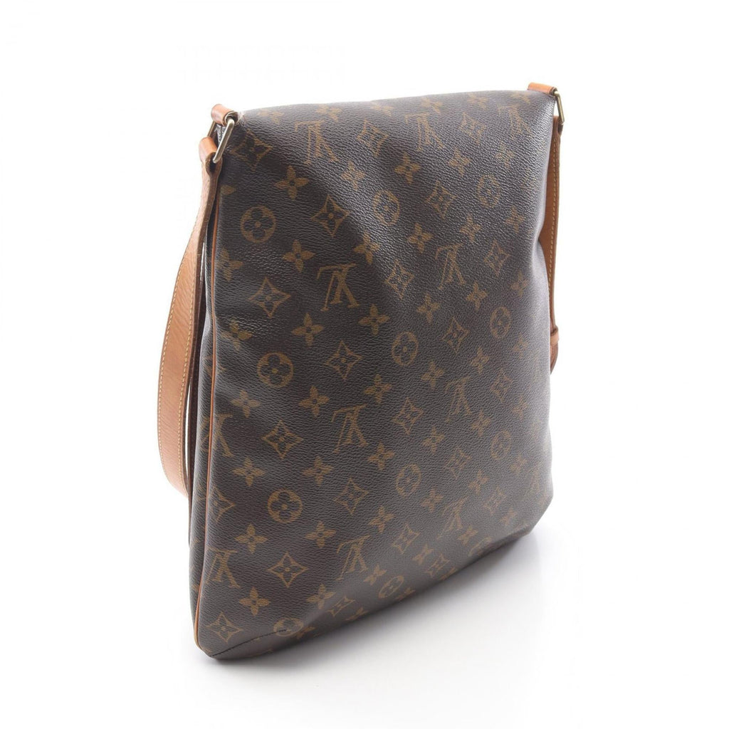 Louis Vuitton Brown Coated Canvas Pvc Leather Shoulder Bag