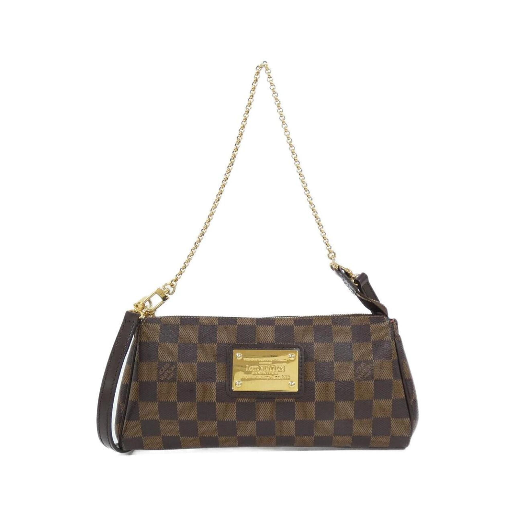 Louis Vuitton Brown Coated Canvas Shoulder Bag