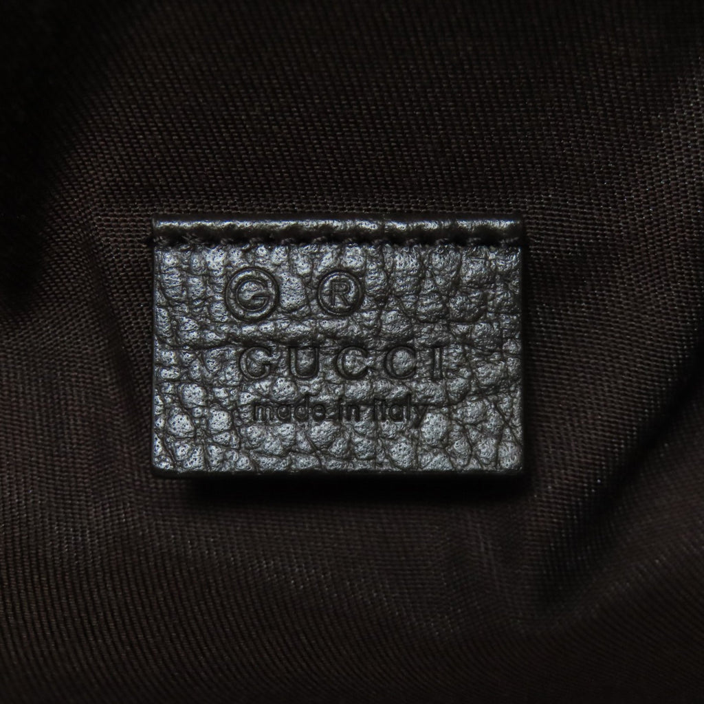 Gucci Brown Canvas Sling Bag (Pre-Owned)