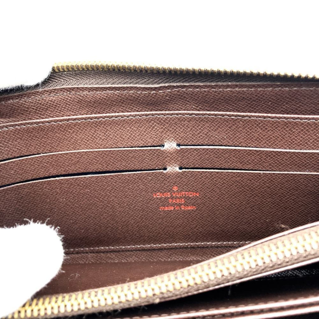 Louis Vuitton Damier Brown Damier Canvas Long Wallet