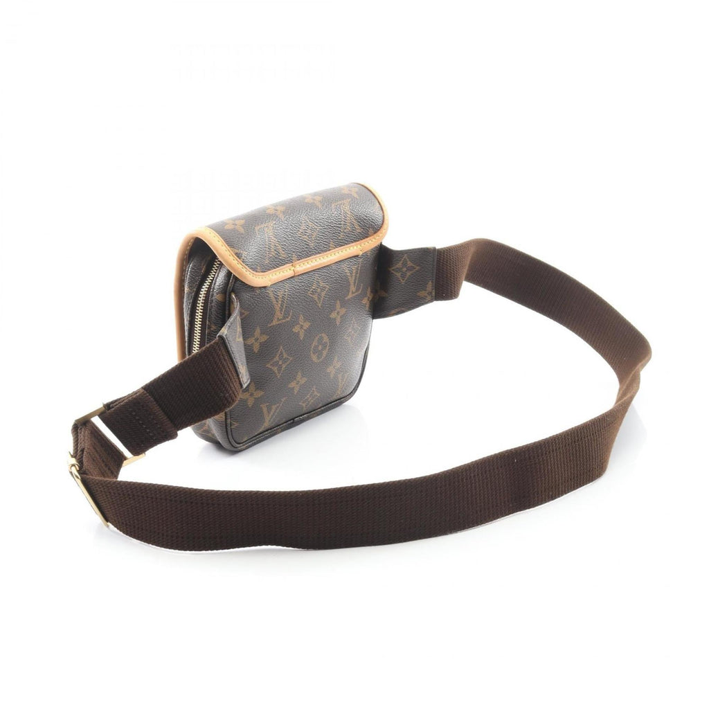 Louis Vuitton Brown Coated Canvas Leather Fanny Pack