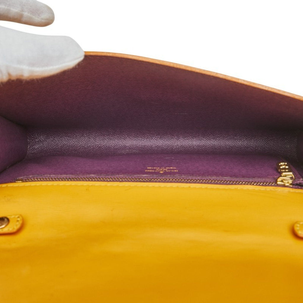 Louis Vuitton Yellow Leather Shoulder Bag