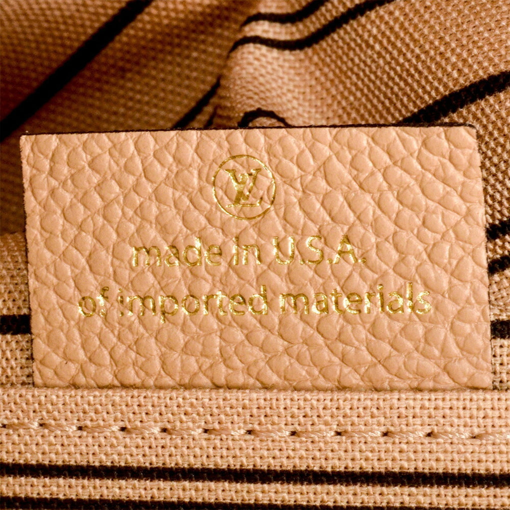 Louis Vuitton Dune Monogram Monogram Empreinte Handbag