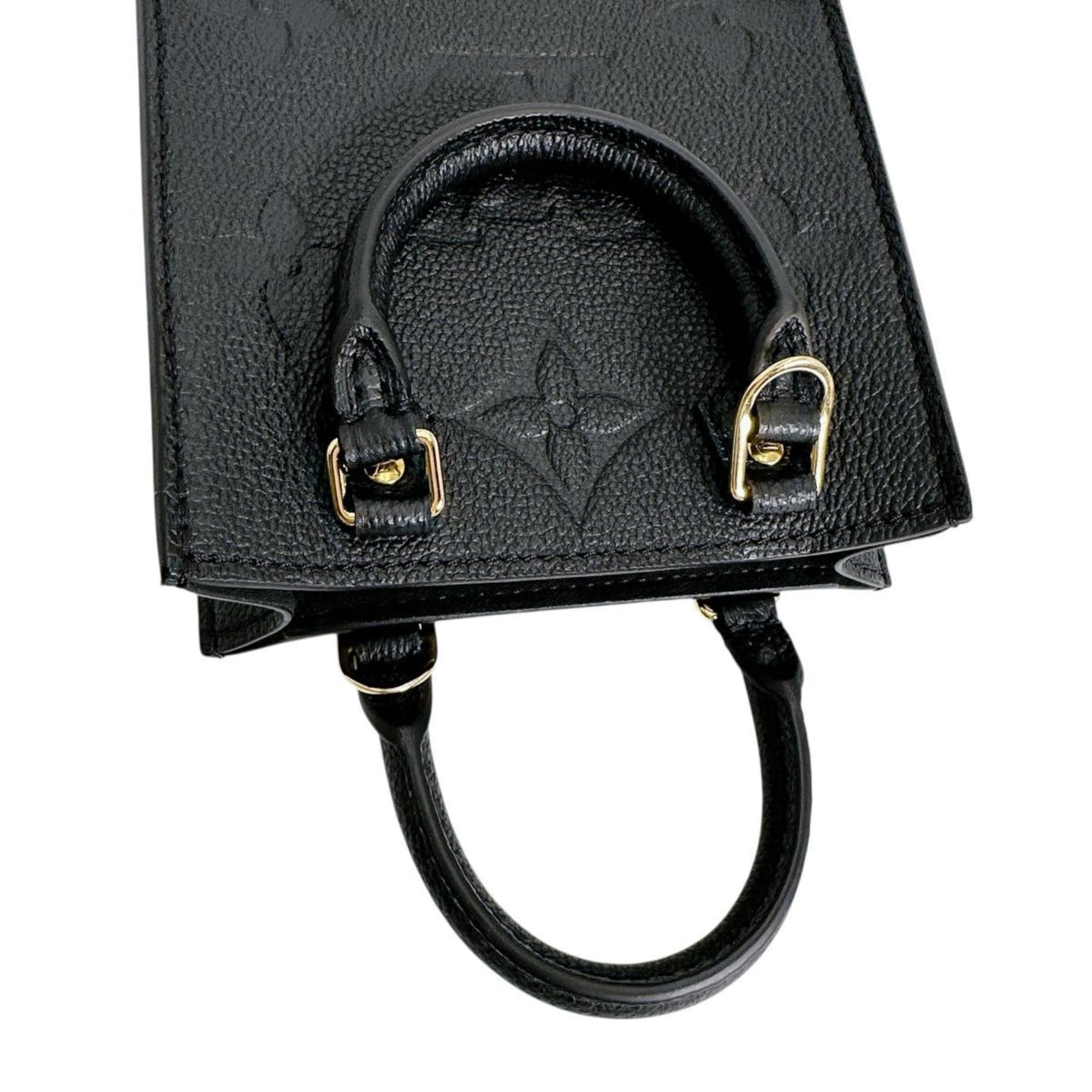Louis Vuitton Black Monogram Empreinte Shoulder Bag