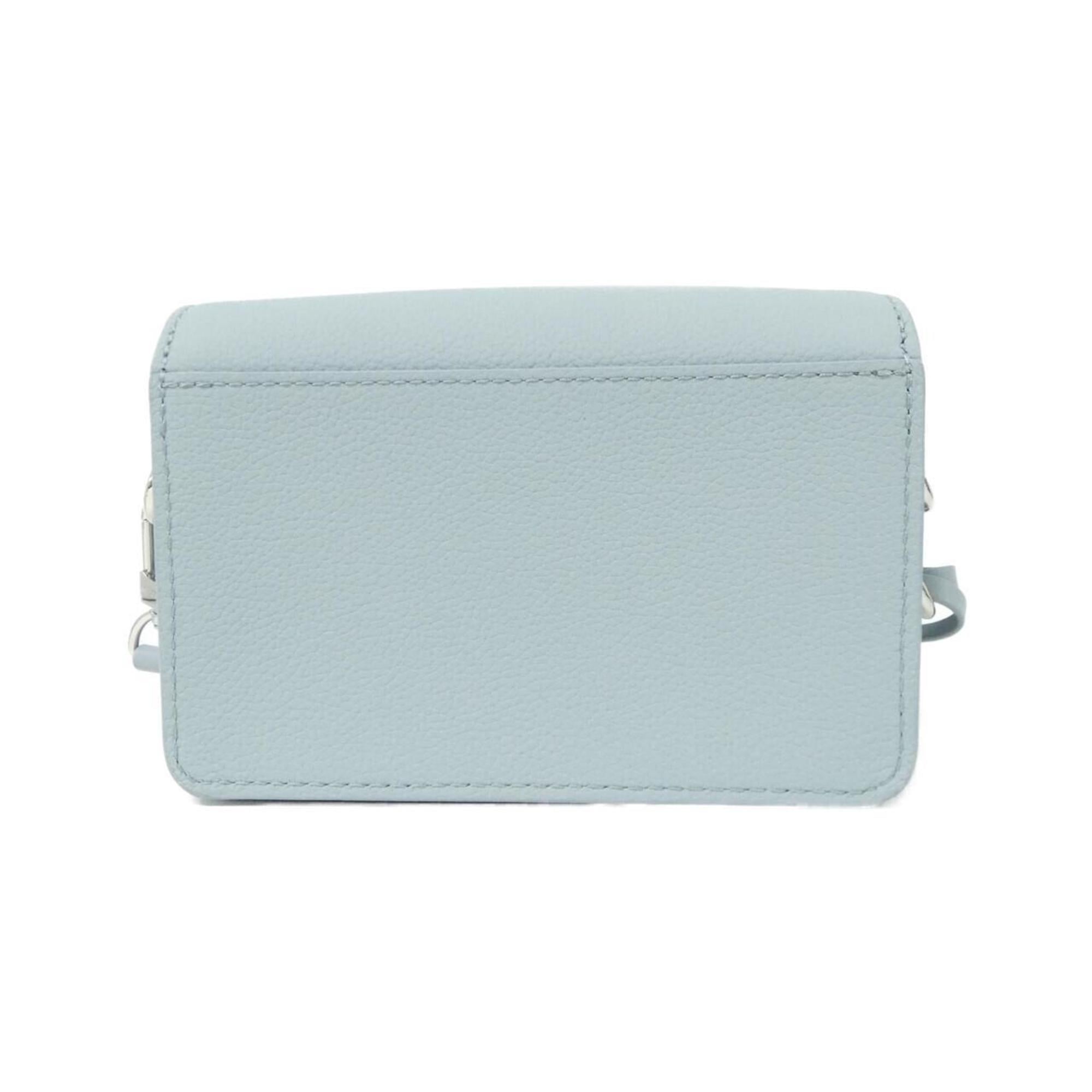 Louis Vuitton Blue Leather Shoulder Bag
