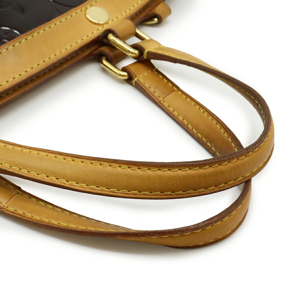 Louis Vuitton Amarante Monogram Vernis Handbag Shoulder Bag Tote Bag