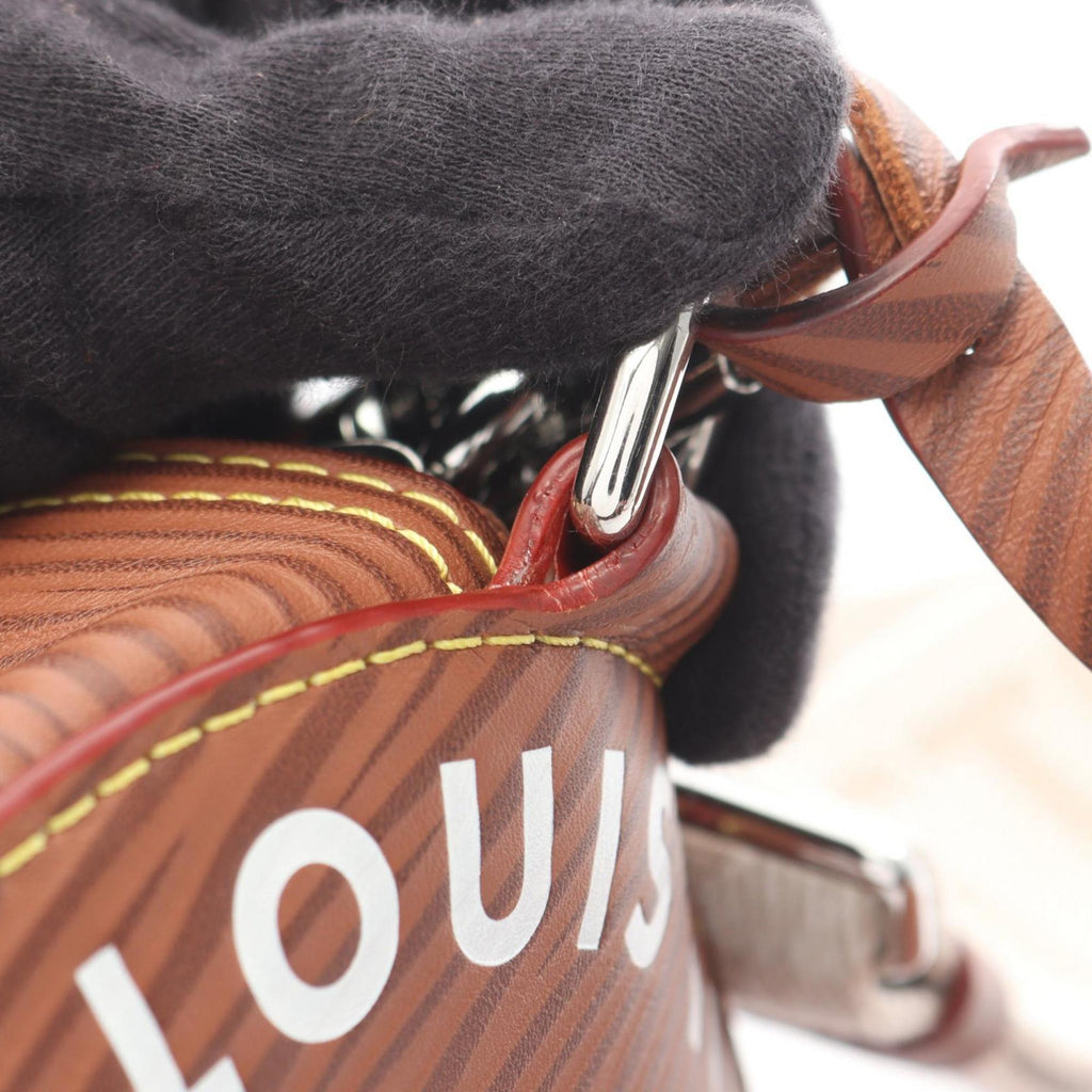 Louis Vuitton Brown Epi Leather Handbag