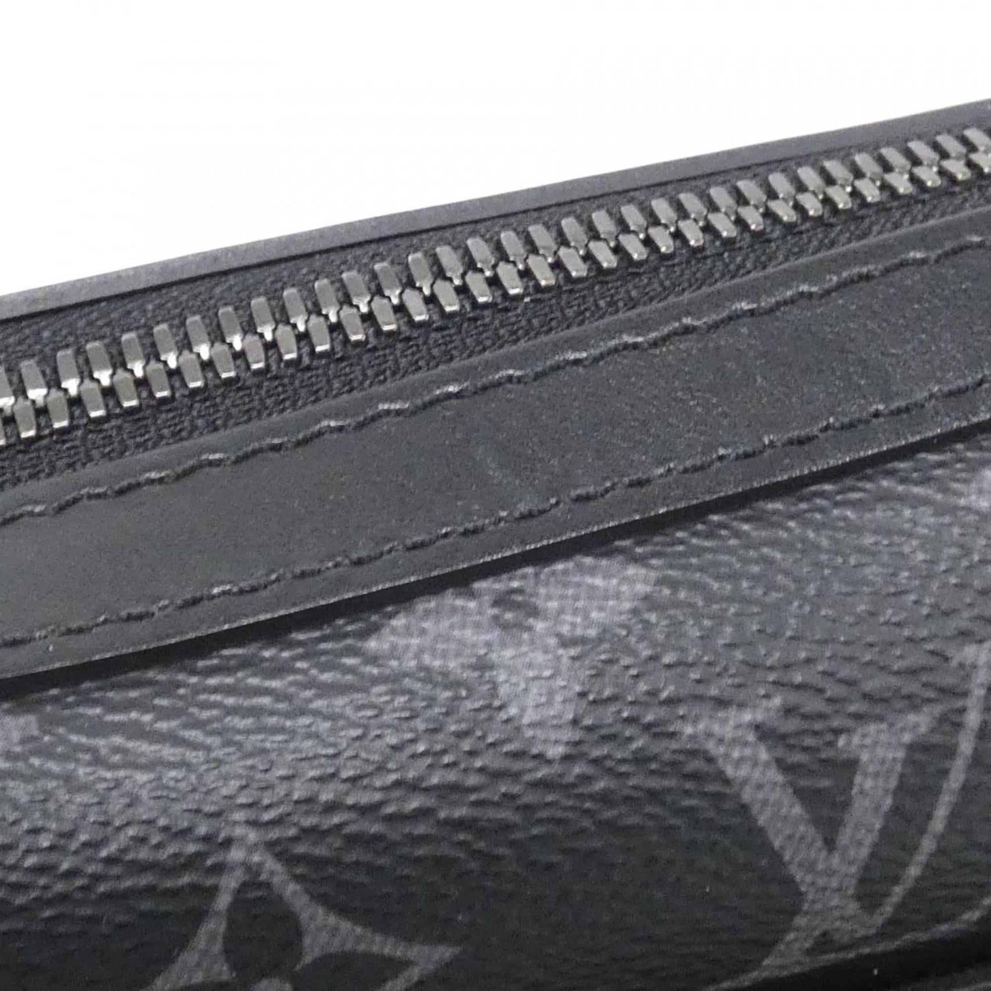 Louis Vuitton Black Gris Coated Canvas Shoulder Bag