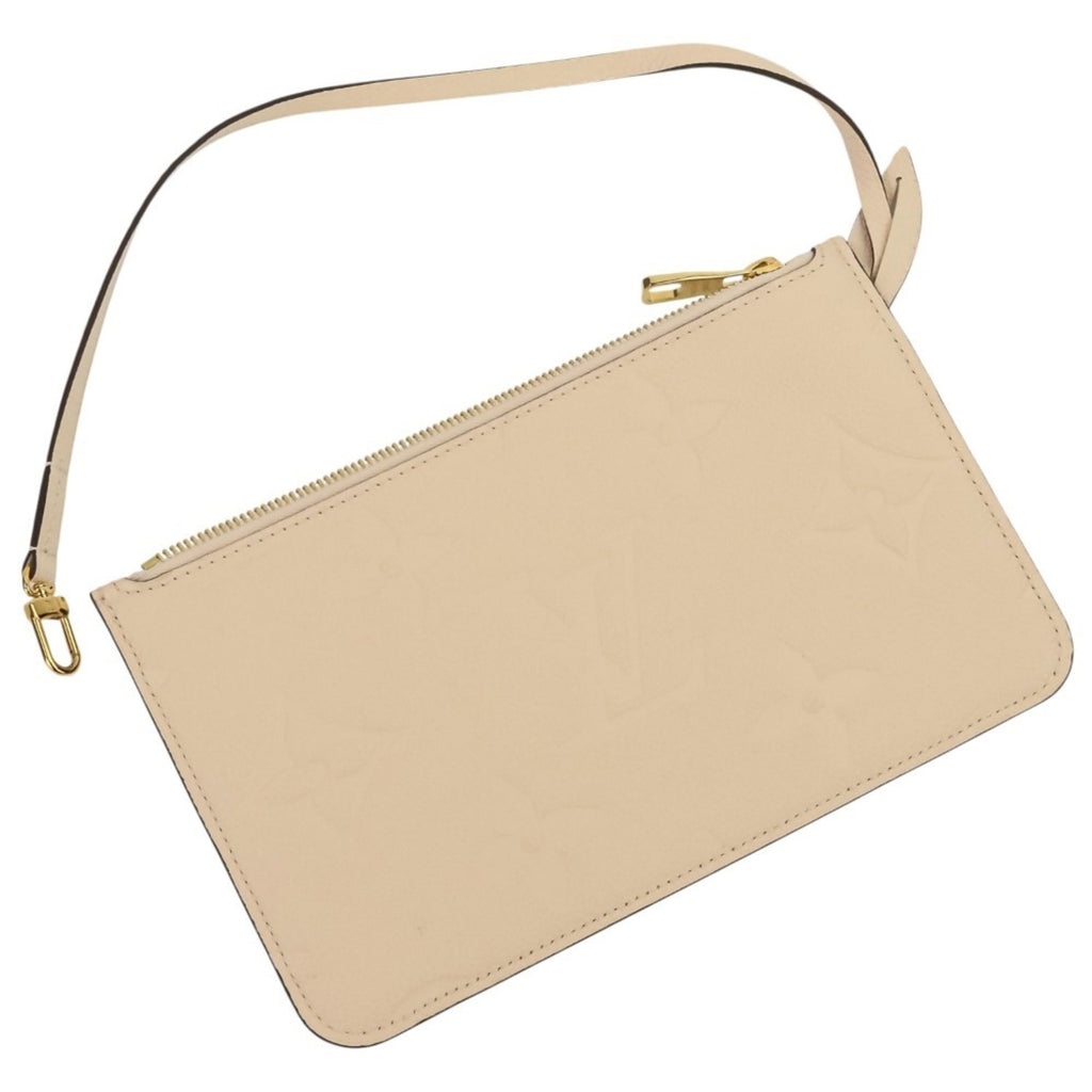 Louis Vuitton Cream Monogram Empreinte Tote Bag