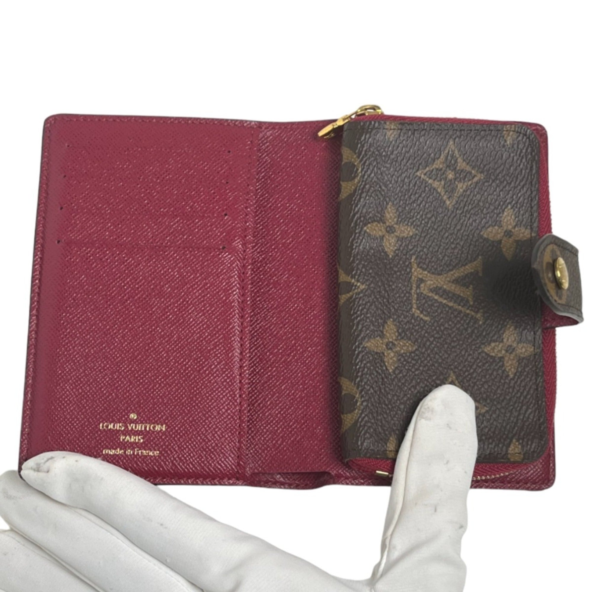 Louis Vuitton Fuchsia Monogram Monogram Wallet
