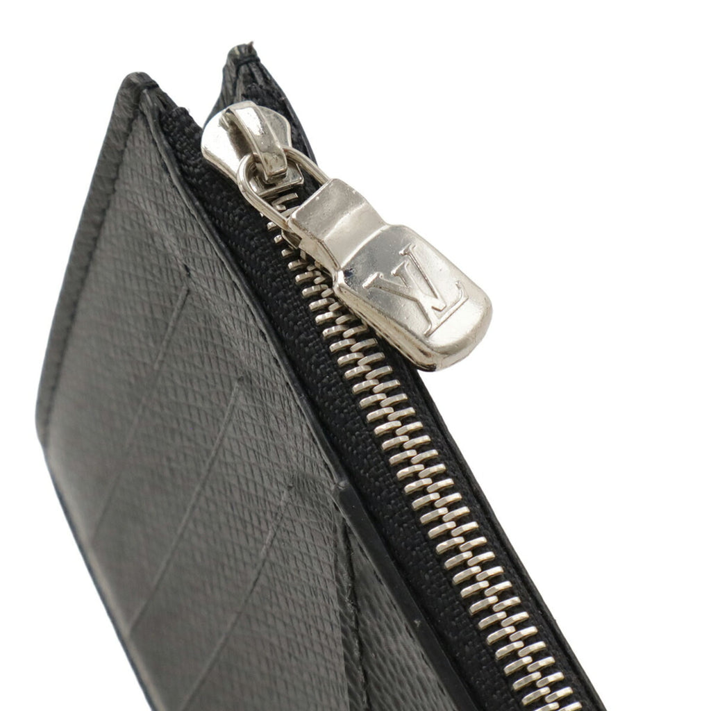 Louis Vuitton Noir Taiga Leather Monogram Eclipse Coin Purse/Coin Case