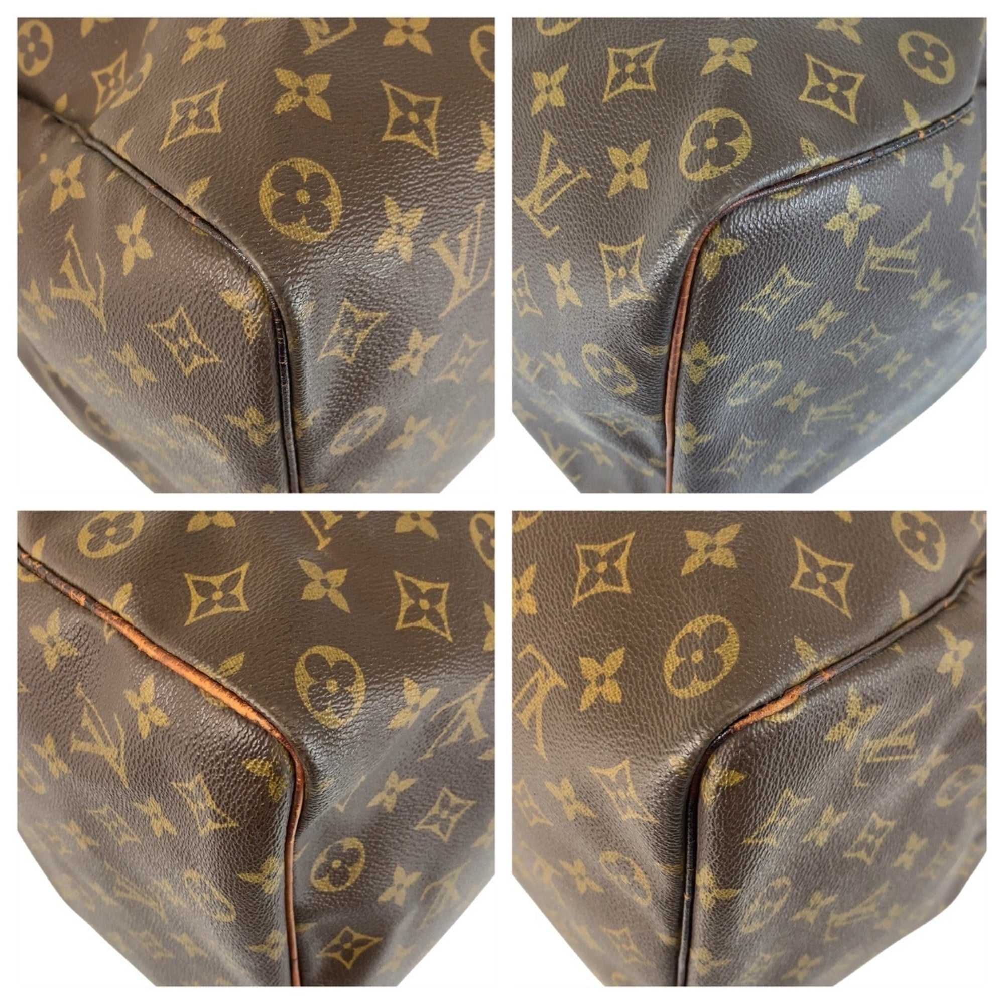 Louis Vuitton Brown Monogram Boston Bag Handbag