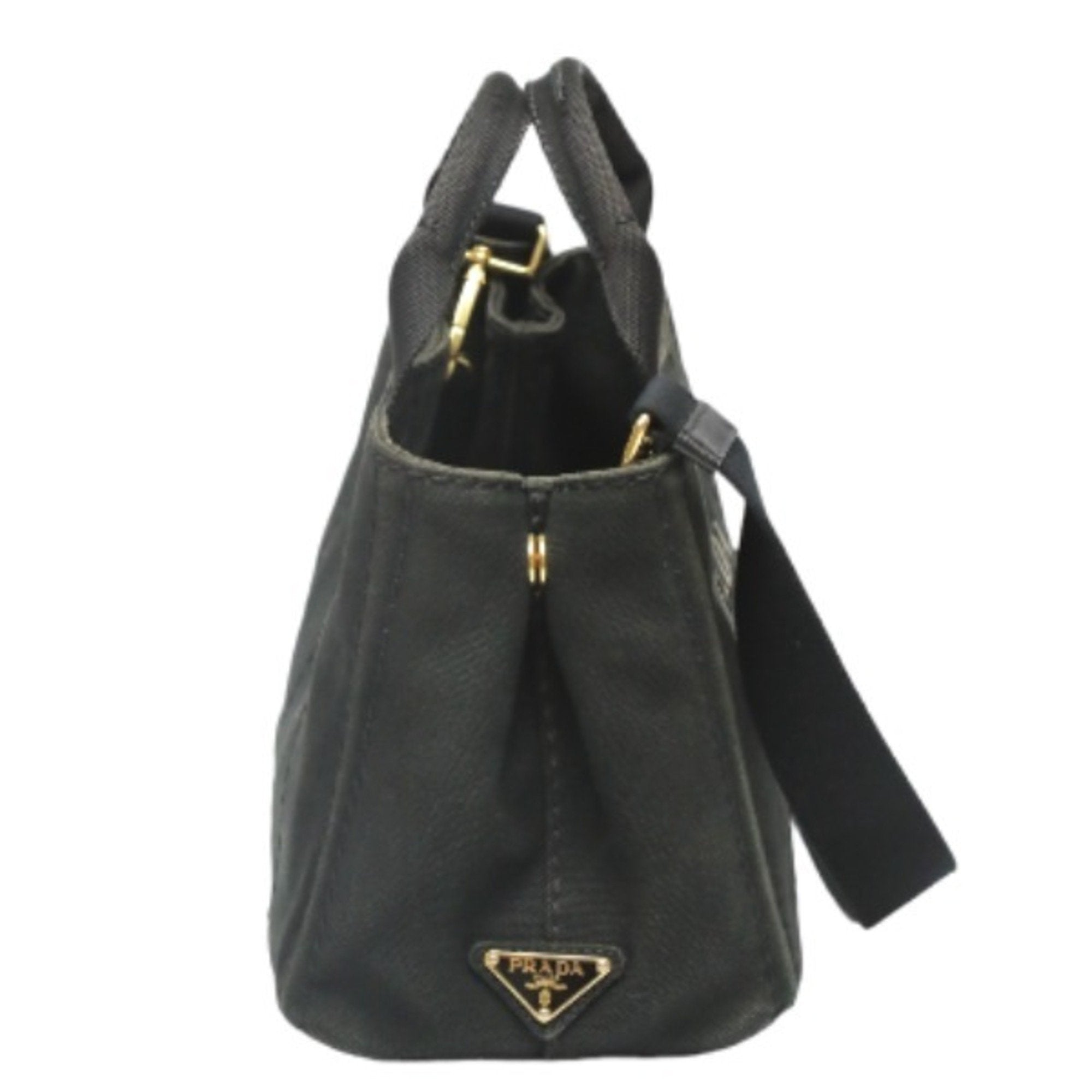 Prada Black Denim Tote Bag