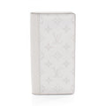 Louis Vuitton Blanc Gray Taigarama Long Wallet