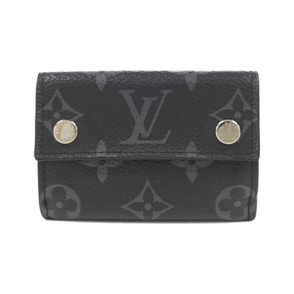 Louis Vuitton Black Coated Canvas Wallet