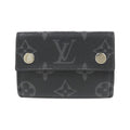 Louis Vuitton Black Coated Canvas Wallet