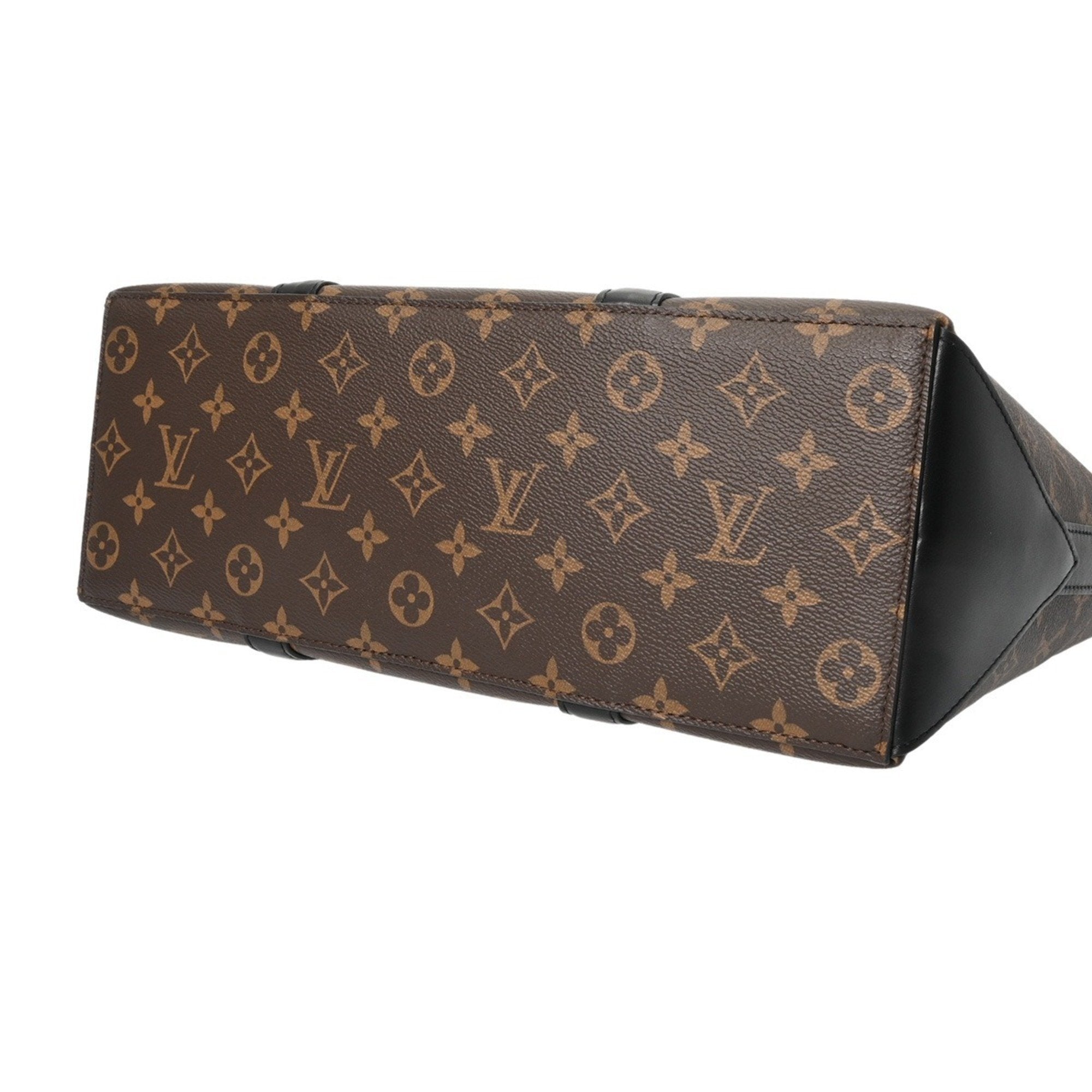 Louis Vuitton Monogram Macassar Brown Monogram Macassar Noir Tote Bag