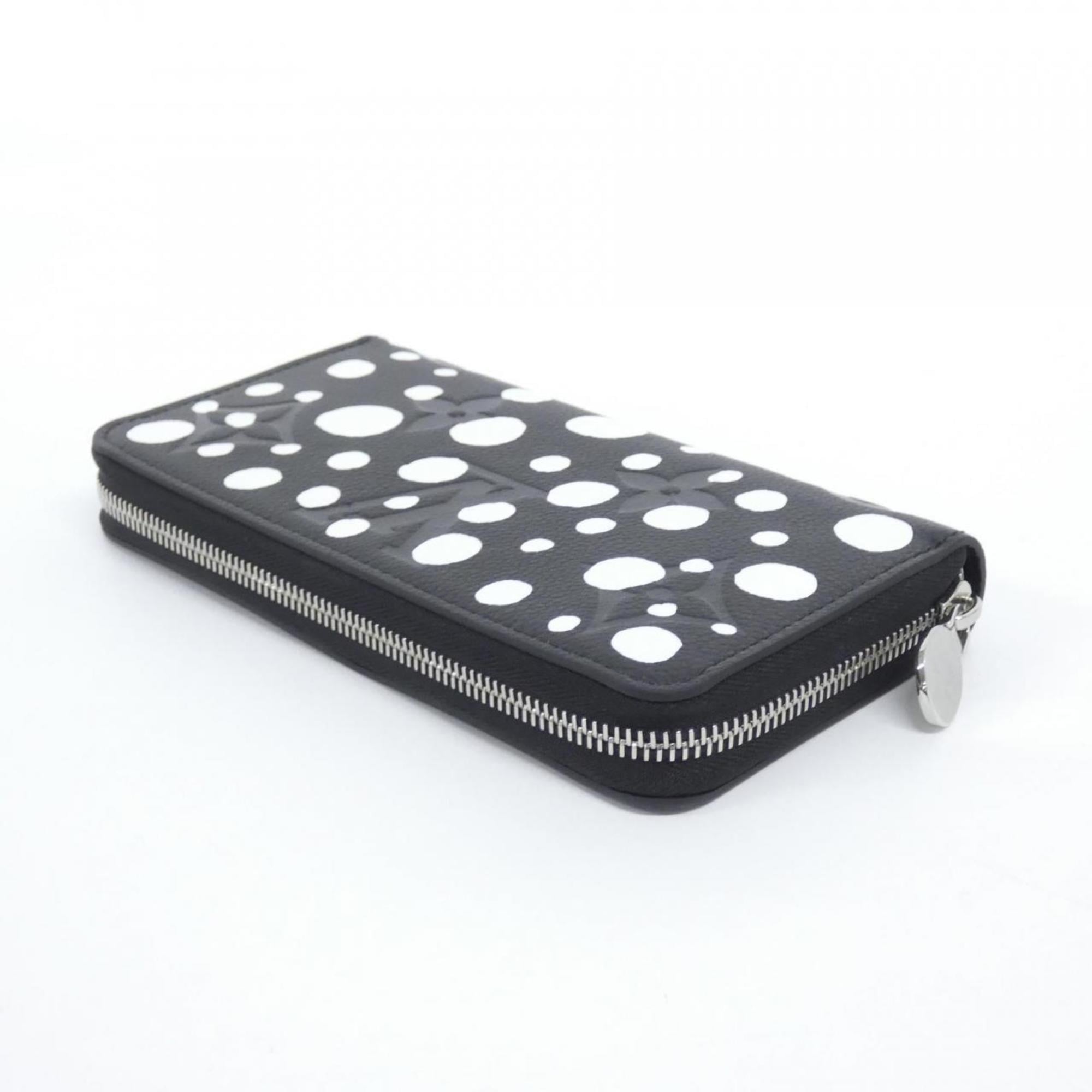 Louis Vuitton Black Leather Long Wallet