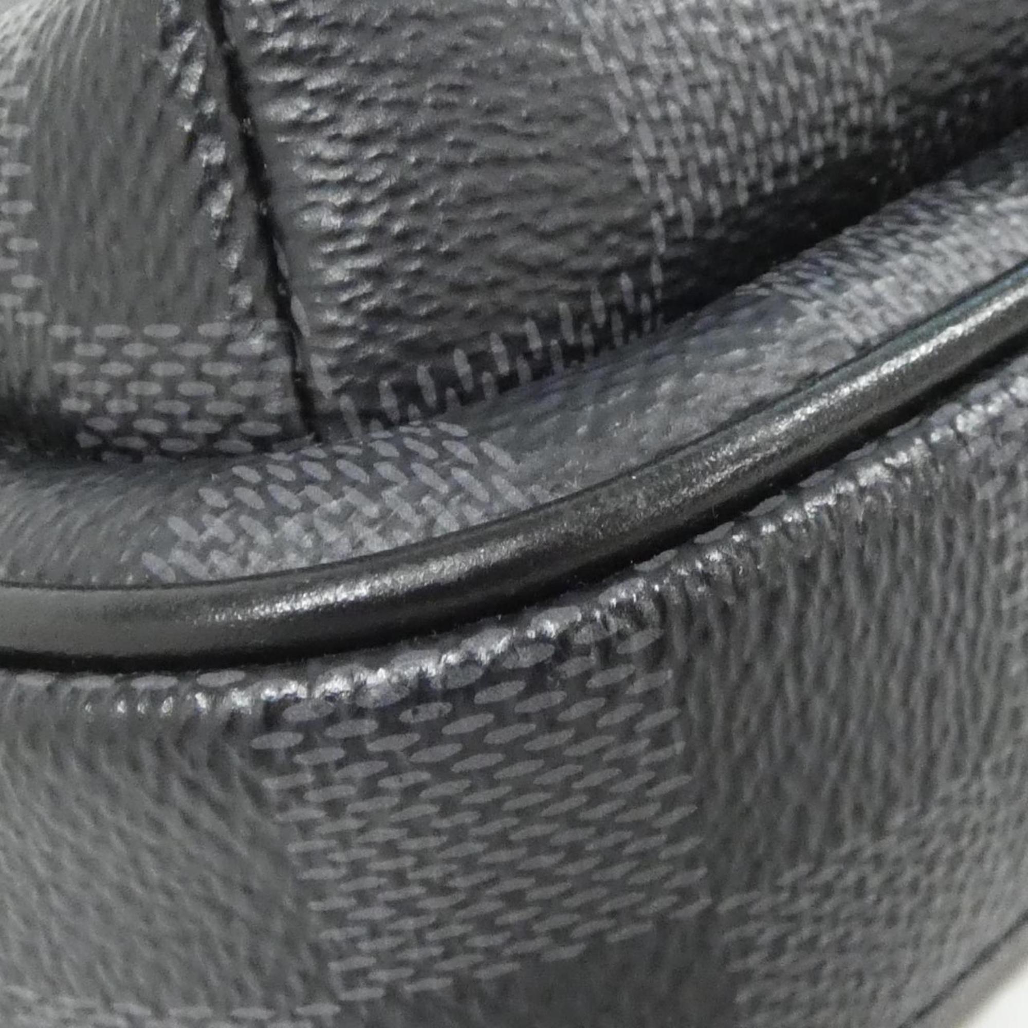 Louis Vuitton Damier Graphite Graphite Coated Canvas Shoulder Bag
