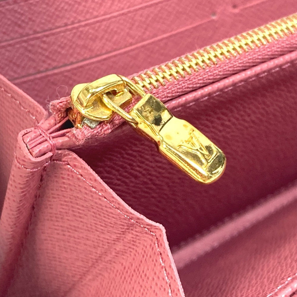Louis Vuitton Monogram Denim Pink Monogram Denim Long Wallet