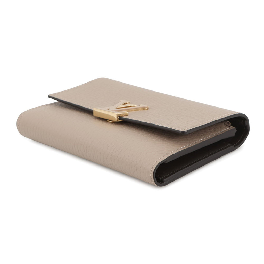 Louis Vuitton Galle Leather Wallet (Tri-Fold)