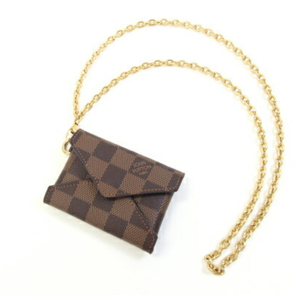 Louis Vuitton Damier Canvas Damier Canvas Metal Coin Purse/Coin Case