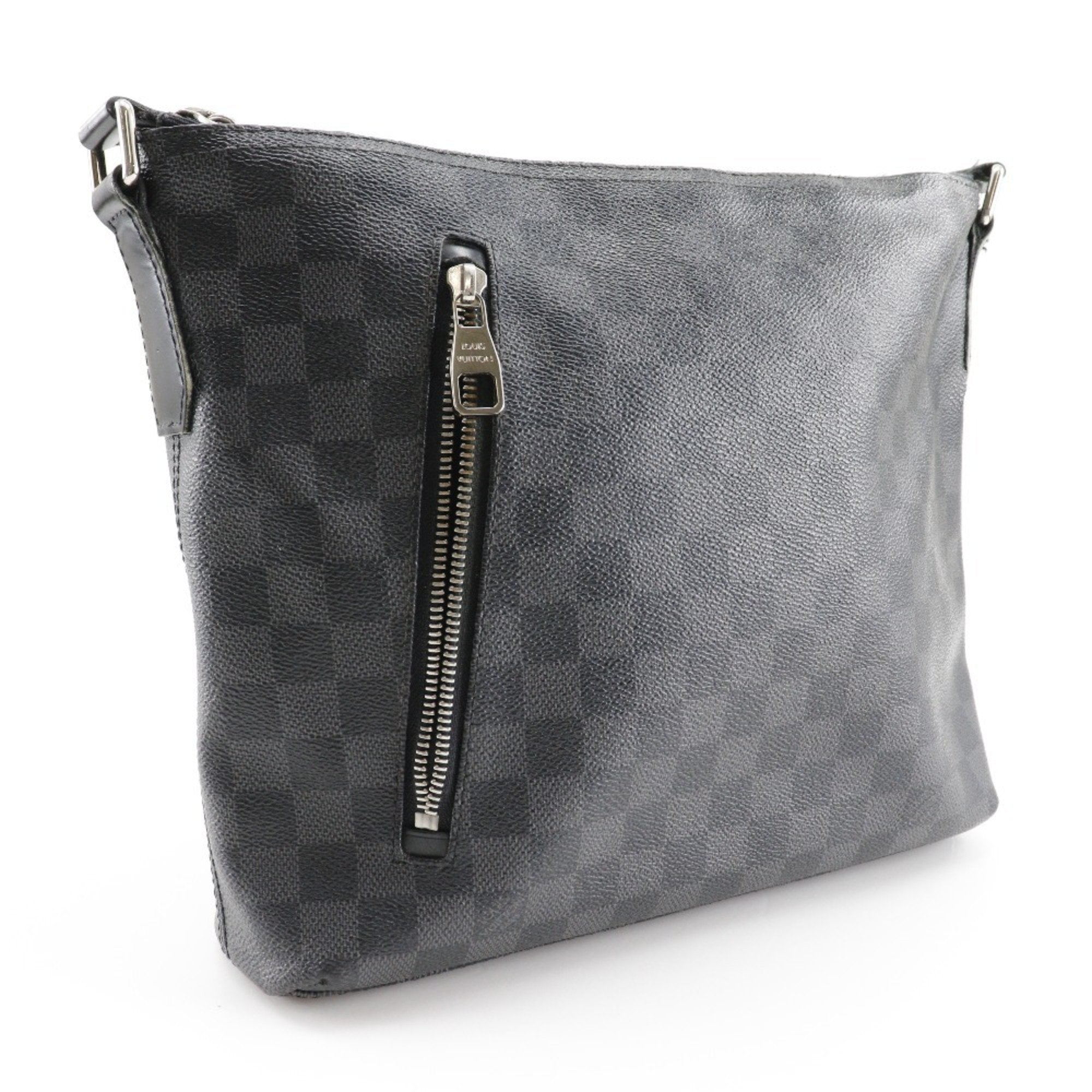 Louis Vuitton Black Damier Graphite Canvas Shoulder Bag