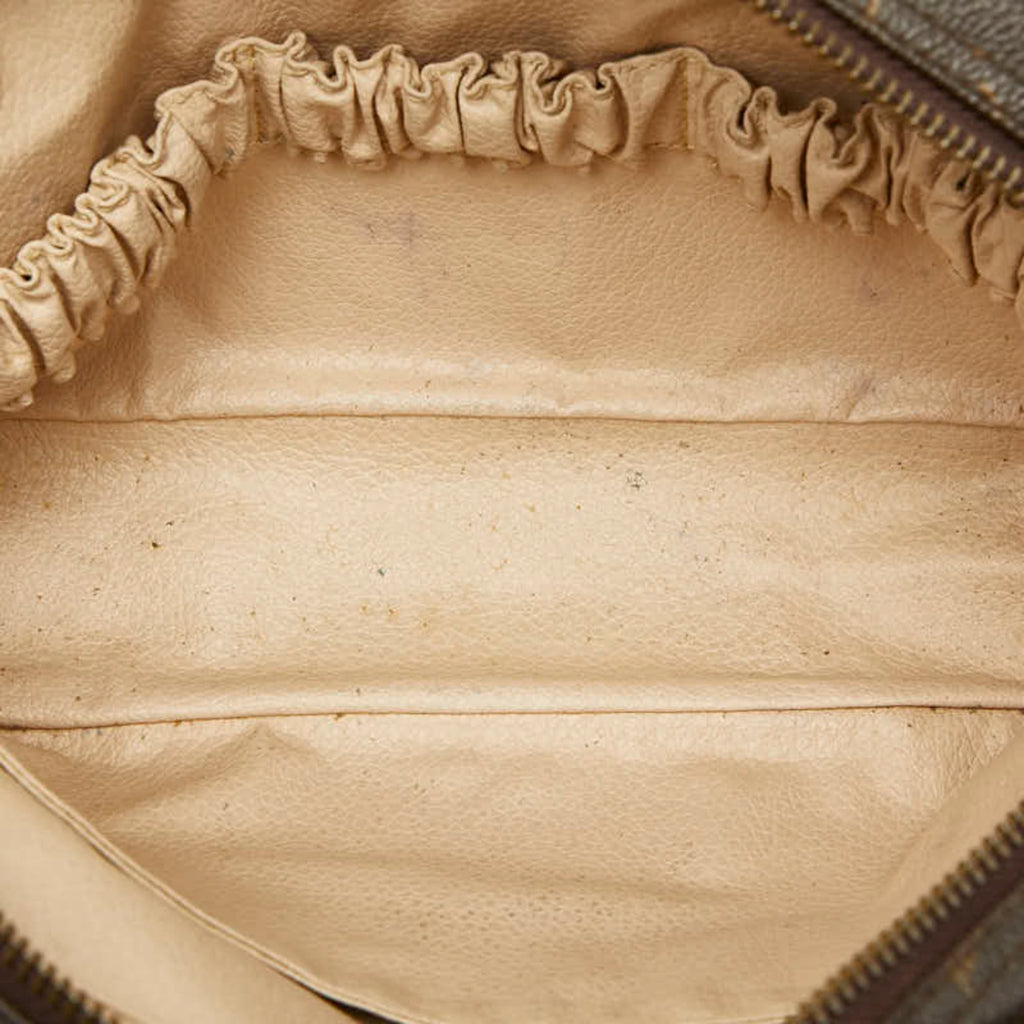 Louis Vuitton Monogram Brown Pvc Leather Pouch