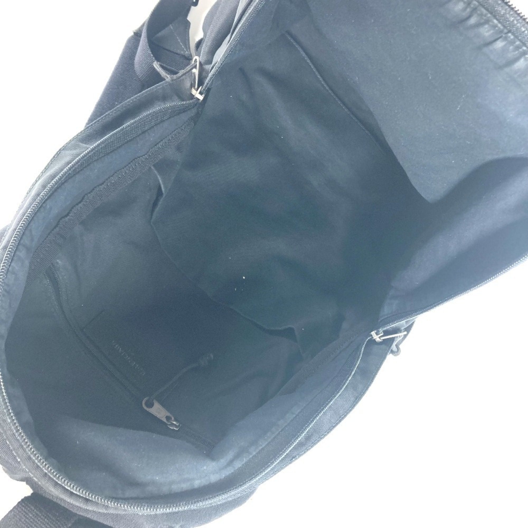 Balenciaga Black Multi-Color Nylon Backpack