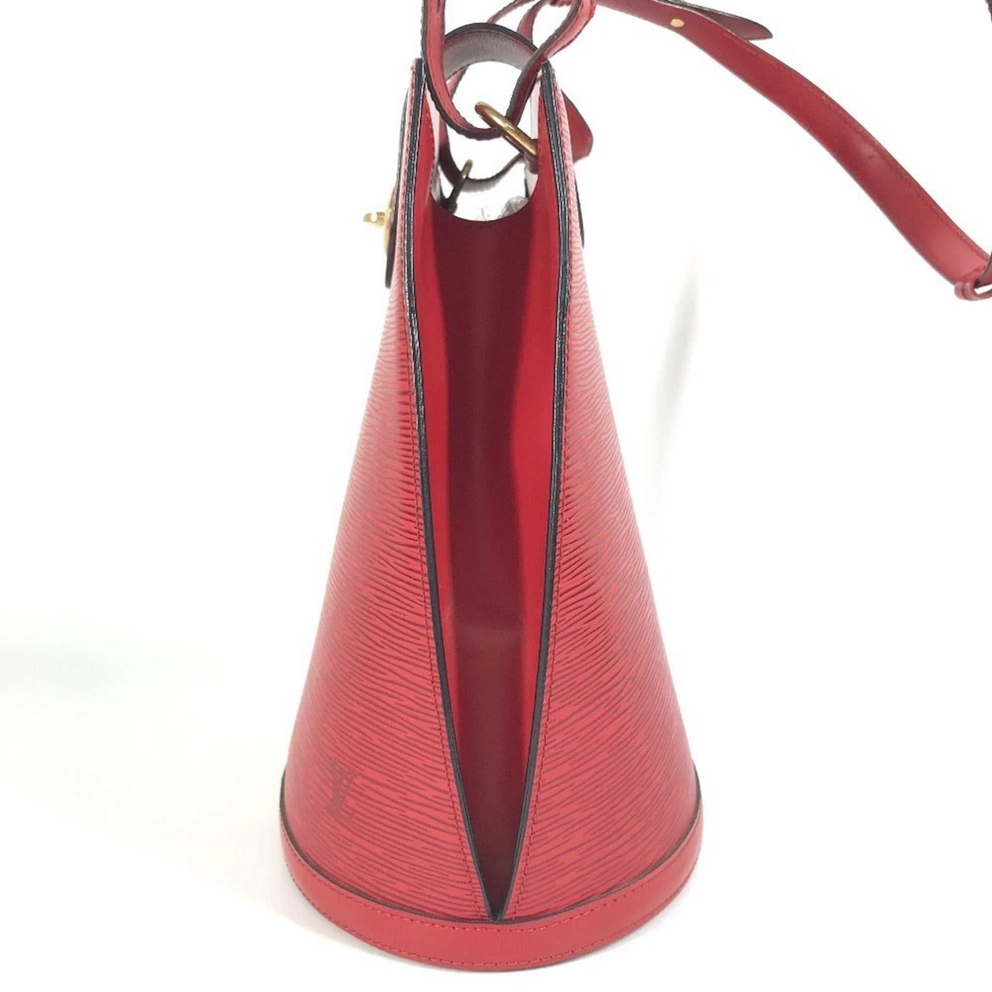 Louis Vuitton Castilian Red Red Color Epi Leather Shoulder Bag